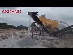 Podwójne trzy pokłady 2YK1237 3YK1860 Vibrating Screen Mining screen for Iron Copper Mining Machinery