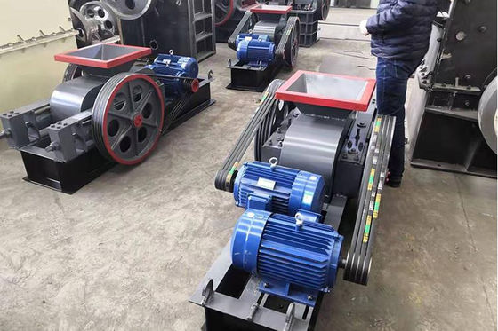 Coal Coke Calcium Carbide Clay 2-Roller Crusher Secondary Crushing Equipment
