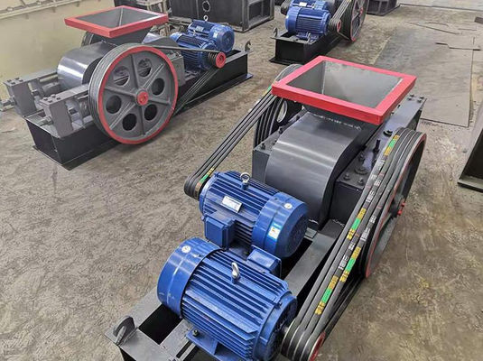 Coal Coke Calcium Carbide Clay 2-Roller Crusher Secondary Crushing Equipment