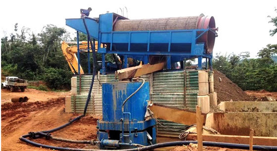 Gold Trommel Wash Plant Portable Alluvial Gold And Diamond Wash Plants